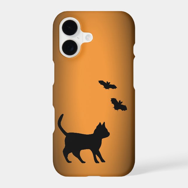 Black Cat with Bat Samsung Galaxy S21 Case (Back)