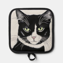 Black Cat with Cat-itude