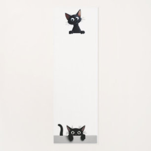 Black Cat Yoga Mat
