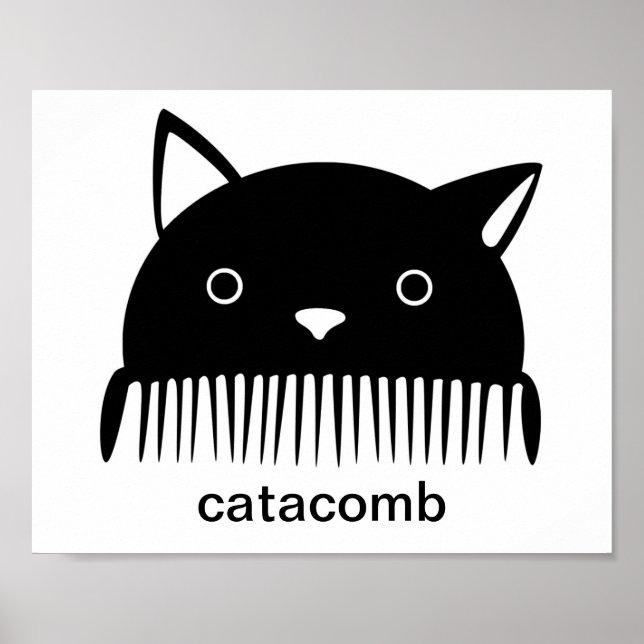 Black Catacomb Poster (Front)