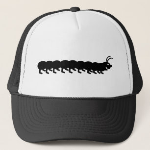 black caterpillar trucker hat