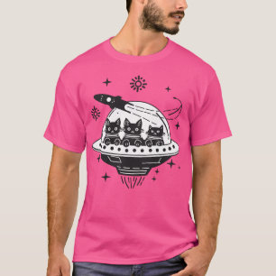 Black Cats Alien T-Shirt
