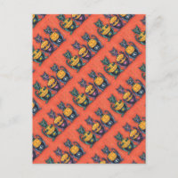 BLACK CATS AND JACKS SEE NO EVIL, FUNNY FELINES