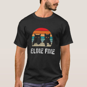 Black Cats Funny Saying For Two Black Cats Owners T-Shirt
