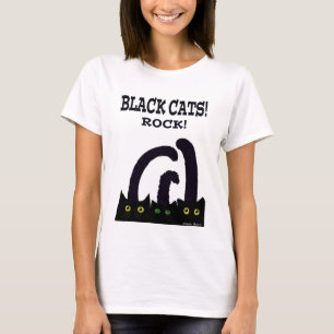 Black cats rock T-Shirt