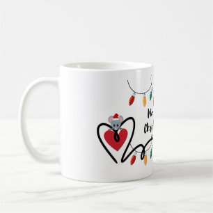 Black Cats Rule! Whiskers & Christmas Cheer! Coffee Mug