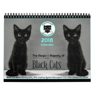 Black Cats Tell All  2018 Calendar