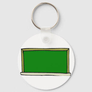 Black Chalkboard Key Ring