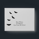 Black Chandelier and Bats RSVP Envelope<br><div class="desc">This is the coordinating envelope for the Chandelier and Bats RSVP.</div>