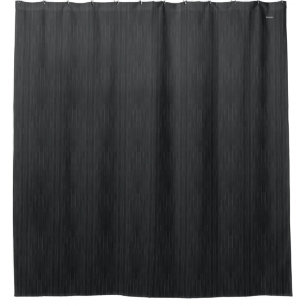 Black Charcoal Gradient Shower Curtain  HAMbWG