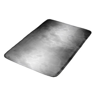 Black Charcoal Marble Bath Mat