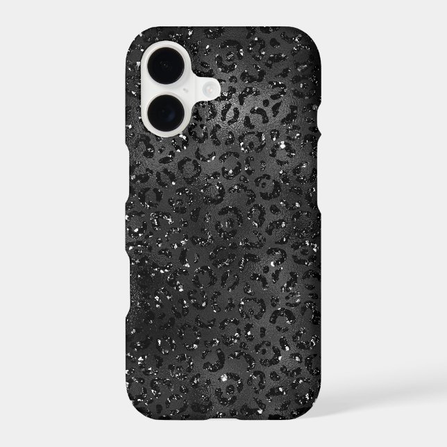 Black Cheetah Leopard Skin Print Pattern Animal Samsung Galaxy Case (Back)
