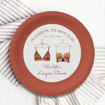 Black Chic Lace Watercolor Lingerie Bridal Shower Paper Plate<br><div class="desc">Black Chic Lace Watercolor Lingerie Bridal Shower Paper Plates Tableware features elegant black lace bras with your personalised lingerie party,  panty party or bridal shower in elegant script. Personalise by editing the text in the text boxes provided. Created by ©Evco Studio www.zazzle.com/store/evcostudio</div>