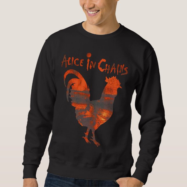 black chicken   sweatshirt (Front)