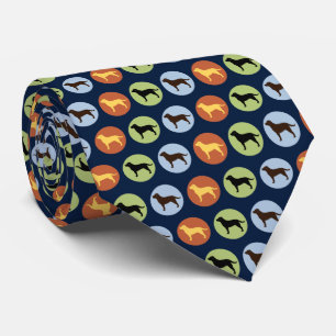 Black, Chocolate, and Yellow Labrador Retrievers Tie