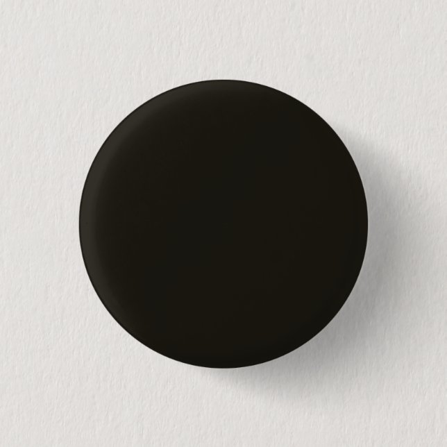 Black chocolate (solid colour) 	 3 cm round badge (Front)