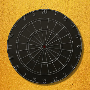 Black Chocolate Solid Colour Dartboard