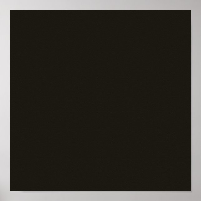 Black chocolate (solid colour) 	 poster (Front)