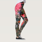 BLACK CHOW leggings - See front and back