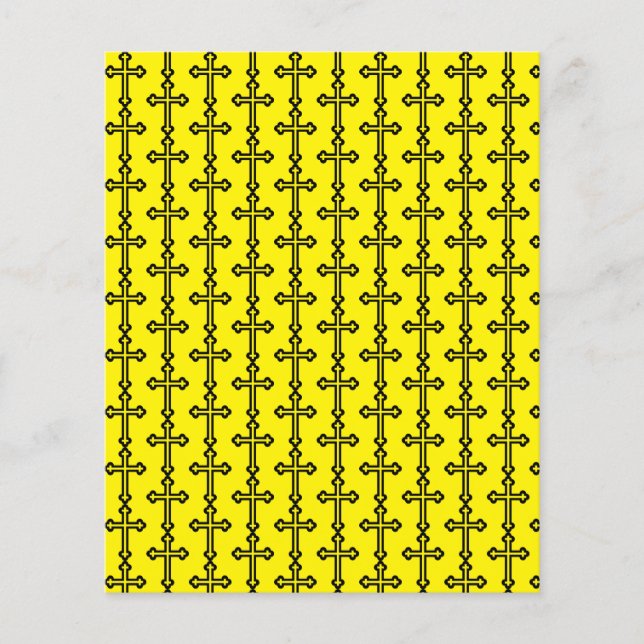 Black Christian cross (Front)