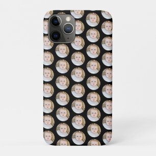 Black Christmas Birthday Personalized photo Case-Mate iPhone Case