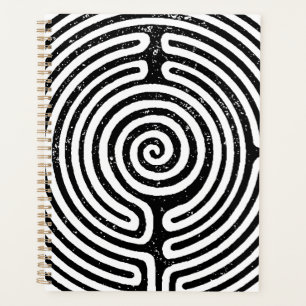 Black Circle Labyrinth Planner