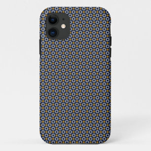 Black Circular Seamless Pattern Case-Mate iPhone Case