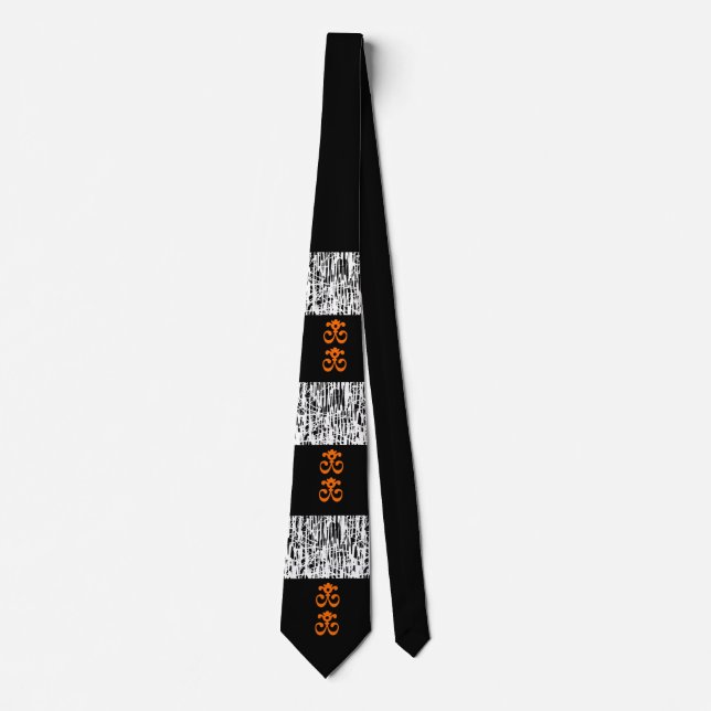 Black, Classic Elegant Necktie for Men (Front)