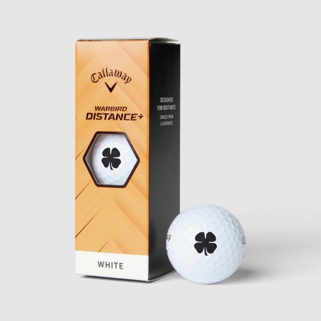 Black Clover Callaway Warbird golf balls 3 pk (Packaging)