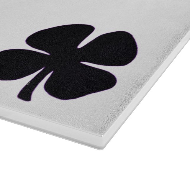 Black Clover glass cutting board (Corner)