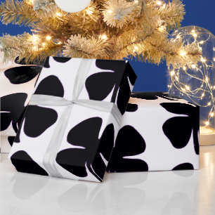 Black Clover glossy wrapping paper large