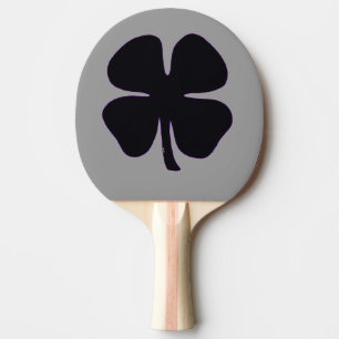 Black Clover grey ping pong paddle