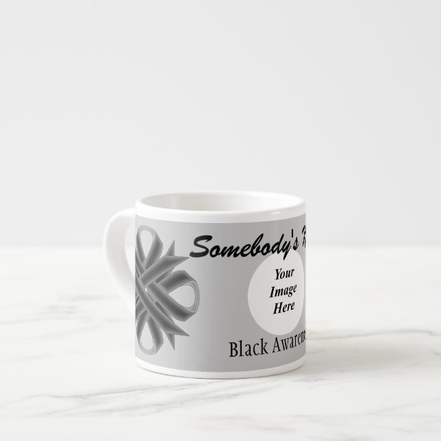 Black Clover Ribbon Template by Kenneth Yoncich Espresso Cup (Front Left)