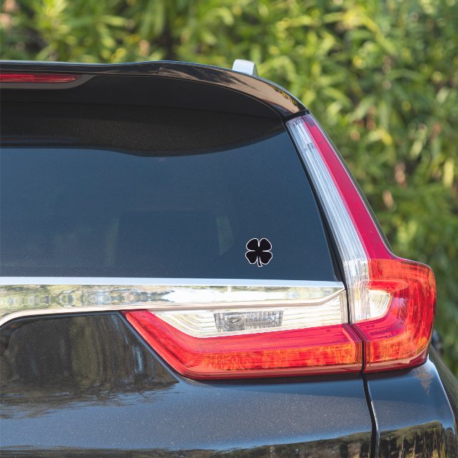 Black Clover tiny contour sticker (Car Side)