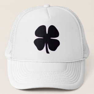 Black Clover white foam trucker hat