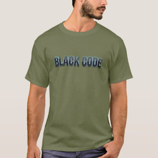 Black Code Dark Logo Tee