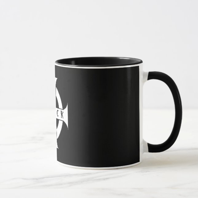BLACK coffee mug (Right)