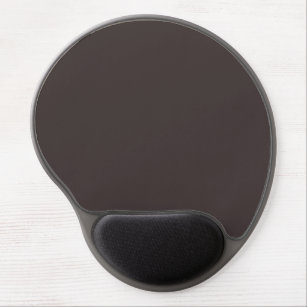 Black coffee  (solid colour)  gel mouse pad