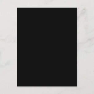 Black Colour Postcard