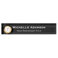 Black Colour Professional Plain Modern