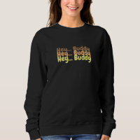 Black colour sweatshirt cool design casual wear