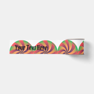 Black Colour Your Text Pirata One font Grosgrain Ribbon