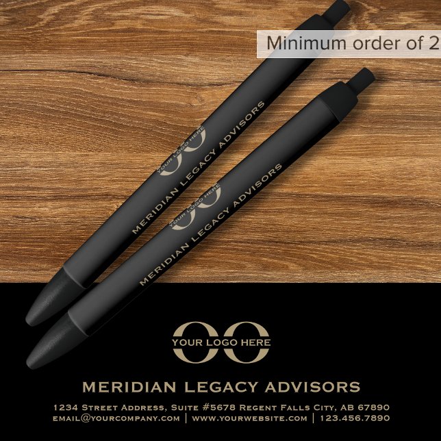 Black Company Pen Custom Logo (Creator Uploaded)