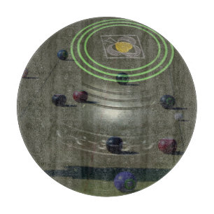 Black Competition Lawn Bowl, Cutting Board