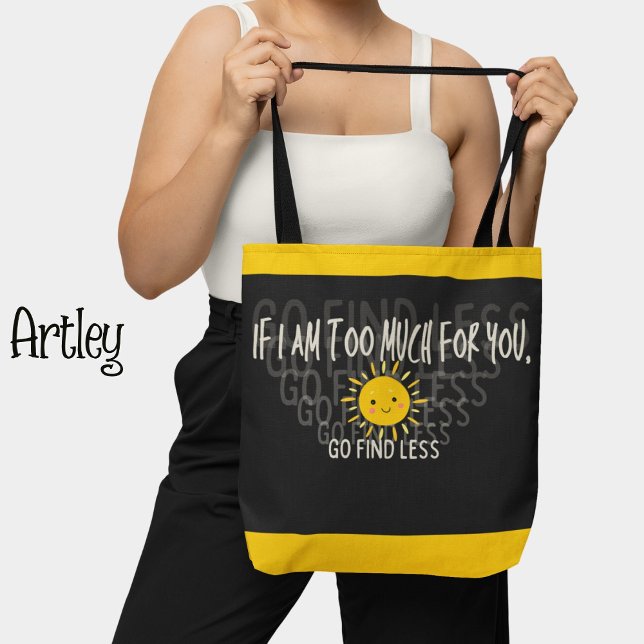 Black Confident Woman Happy Sunshine Tote Bag (Creator Uploaded)