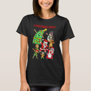 Black Cool Santa Claus African American Christmas T-Shirt