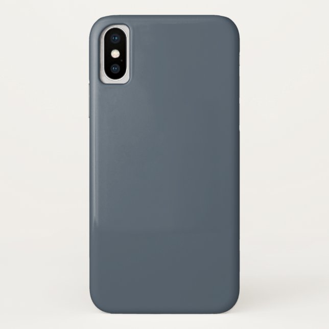 Black coral (solid colour)  Case-Mate iPhone case (Back)