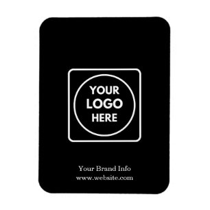 Black Corporate Magnet   Custom Professional 