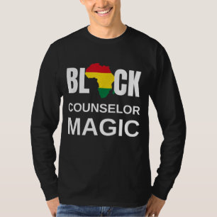 Black Counsellor Magic Black History Month Counsel T-Shirt
