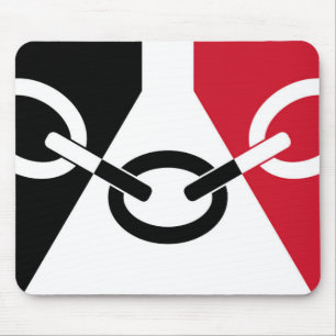Black Country flag Mouse Pad